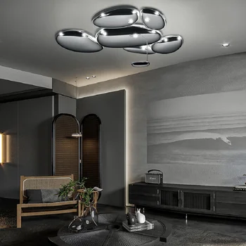 Kaasaegse Vedrustuse LED Lakke Lamp Kunsti Siseruumides Lamparas De Techo Luksus 2022 Uus Trend Home Decor