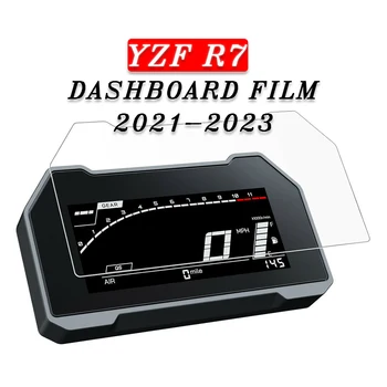 Armatuurlaua Ekraan Kaitsja Jaoks YAMAHA YZF R7 TFT LCD Dashboard kaitsekile Anti Glare Anti-scratch kaitsekile 2021-2023