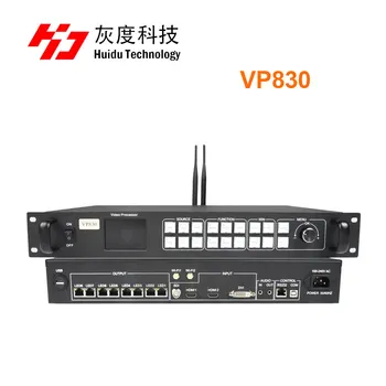 Huidu VP830 4k video protsessor kontrolli toetuse 4K video sisend signaali toetuse vabatahtlik pad ja mobiiltelefoni traadita prognoos