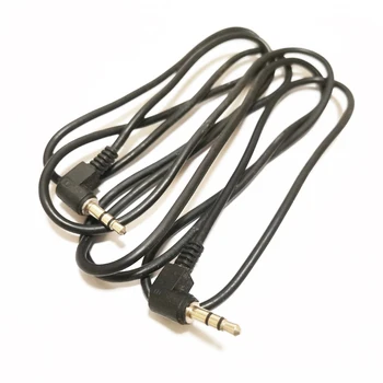NCHTEK 5Ft(1,5 M) ja 3,5 mm mini-pistik stereo cable w/ 90 kraadi paremale nurga pistikud MP3 ipod juhe / 50TK