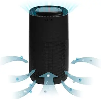 HEPA 13 Air Gaasipesuseadme - Smart-High-Performance Suur Tuba Õhu Puhastaja, 1560ft2 Ultra-Vaikne Kodu Õhu Puhastaja Pre-Filter, A