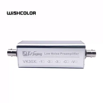 Wishcolor VKINGING VK301/VK302/VK303 1 hz-20 khz 20-60db Madal Müra Preamplifier VK30X Seeria Madala Müra Pinge Preamplifier