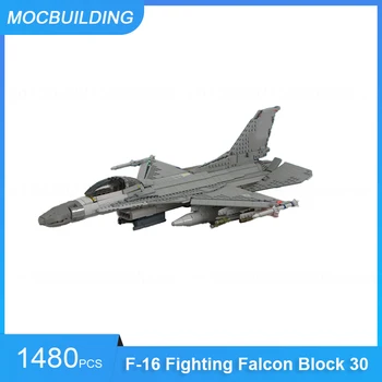 KES Hoone F-16 Fighting Falcon Blokeerida 30 Versioon Mudel DIY Koguda Telliste Transport Haridus Lastele, Mänguasjad, Kingitused 1480PCS