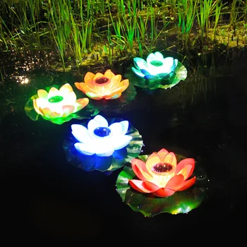 Solar LED Valgus Väljas Aia Kaunistused Maastiku Valgustus veekindel Päikese lotus Lambid Riigi Maja Terrass Decor Lamp