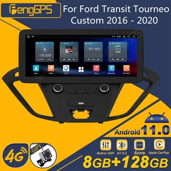Ford Transit Tourneo Custom 2016 -2020 Android autoraadio 2Din Stereo Vastuvõtja Autoradio Multimeedia Mängija GPS Navi juhtseade