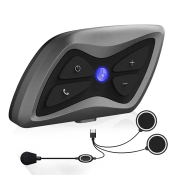 Kiivri Kõrvaklapid 1500M Traadita Intercom Mootorratta Kiiver Bluetooth-Peakomplekti sidesüsteemi 2 Ratturid