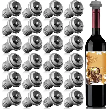 TPE vaakumpump Silikoon veinipudeli Korgid Korduvkasutatavad Veini Preserver Punane Vein