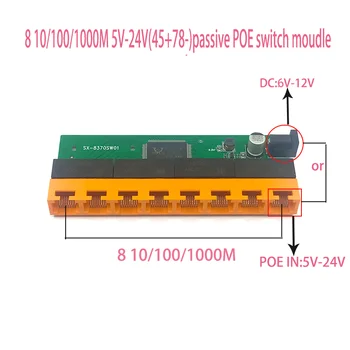 OEM Uus mudel 8-Port Gigabit Switch Desktop RJ45 Ethernet Switch 10/100/1000mbps Gigabit Lan lüliti rj45 tp-link