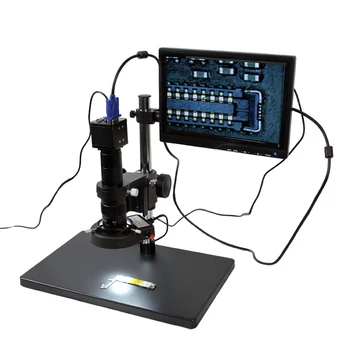 Video Mikroskoobi Mobiiltelefoni Hooldus Mikroskoobi Reguleeritav LED Lamp TBK-10A HD 10~180x Elektrooniline Kuvar Võimendamist