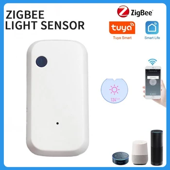 Tuya Zigbee/WiFi Light Sensor Valgustatuse Sensor Smart Heleduse Sensor Intelligentne Seos Zigbee Gateway Nõutav