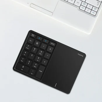 Numbriline Klaviatuur Wireless 2.4 G Bluetooth-Ühilduvad Touch Panel Mini Numbriline Klaviatuur Dual-mode Number Pad Sülearvuti Lauaarvuti
