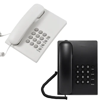 Juhtmega Lauatelefoni Telefoni Redial/Pause/Flash/Hold helinaks Reguleerida Home Office X3UF