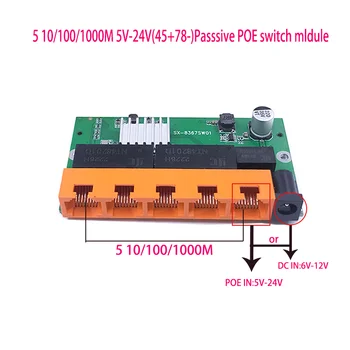 OEM Uus mudel 5-Port Gigabit Switch Desktop RJ45 Ethernet Switch 10/100/1000mbps Gigabit Lan lüliti rj45 tp-link