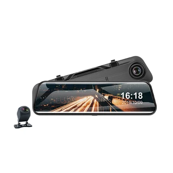 Aoedi 11.66 Tolline Puutetundlik 2k Rearview Mirror Auto Diktofon FHD Dual 1080P Objektiiv